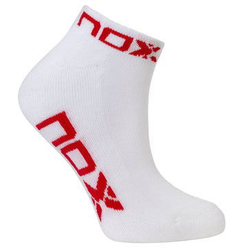 SNEAKER performance SOCKS white/red