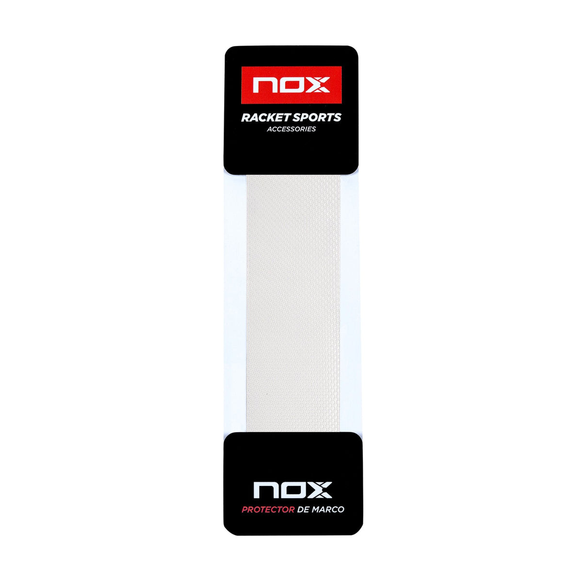 Transparent frame protector with embossing
