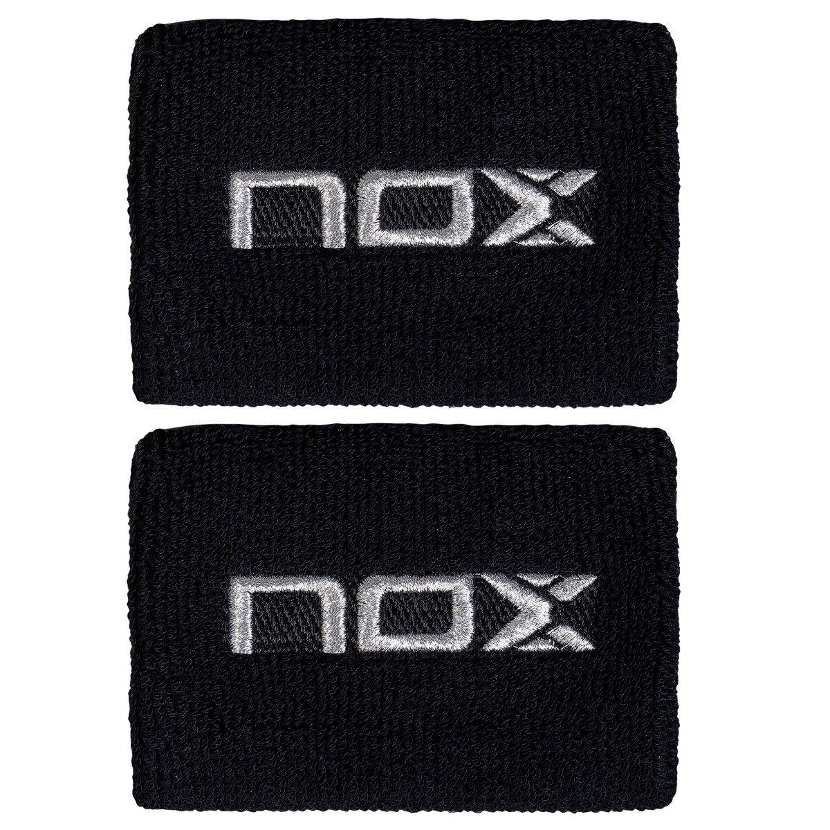 1 pair Nox sports wristbands in black/white