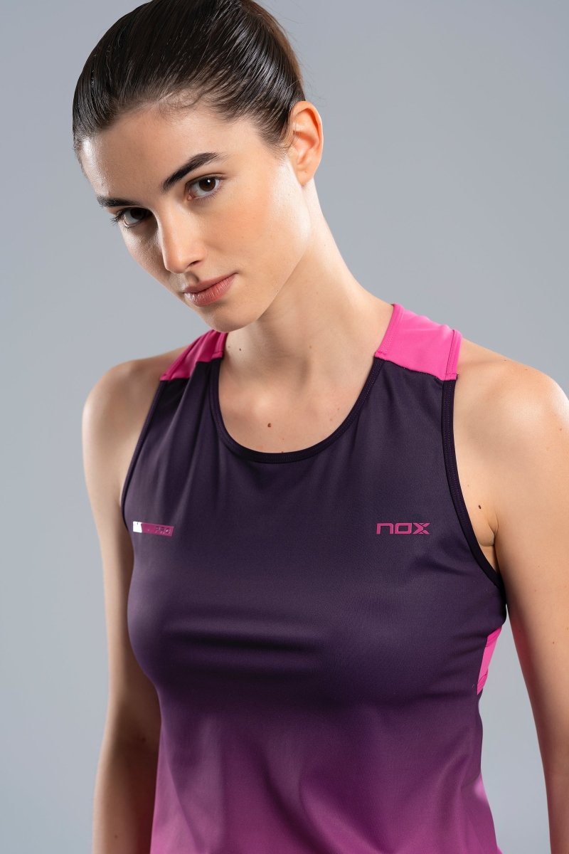 Women's PRO Blackberry Rose Degraded Tank Top
