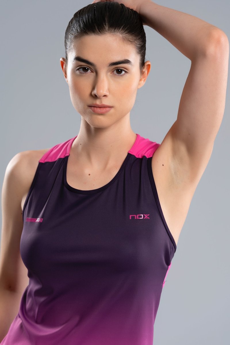 Women's PRO Blackberry Rose Degraded Tank Top