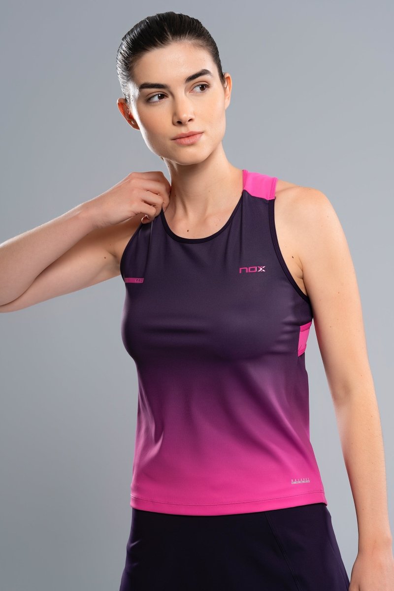 Women's PRO Blackberry Rose Degraded Tank Top