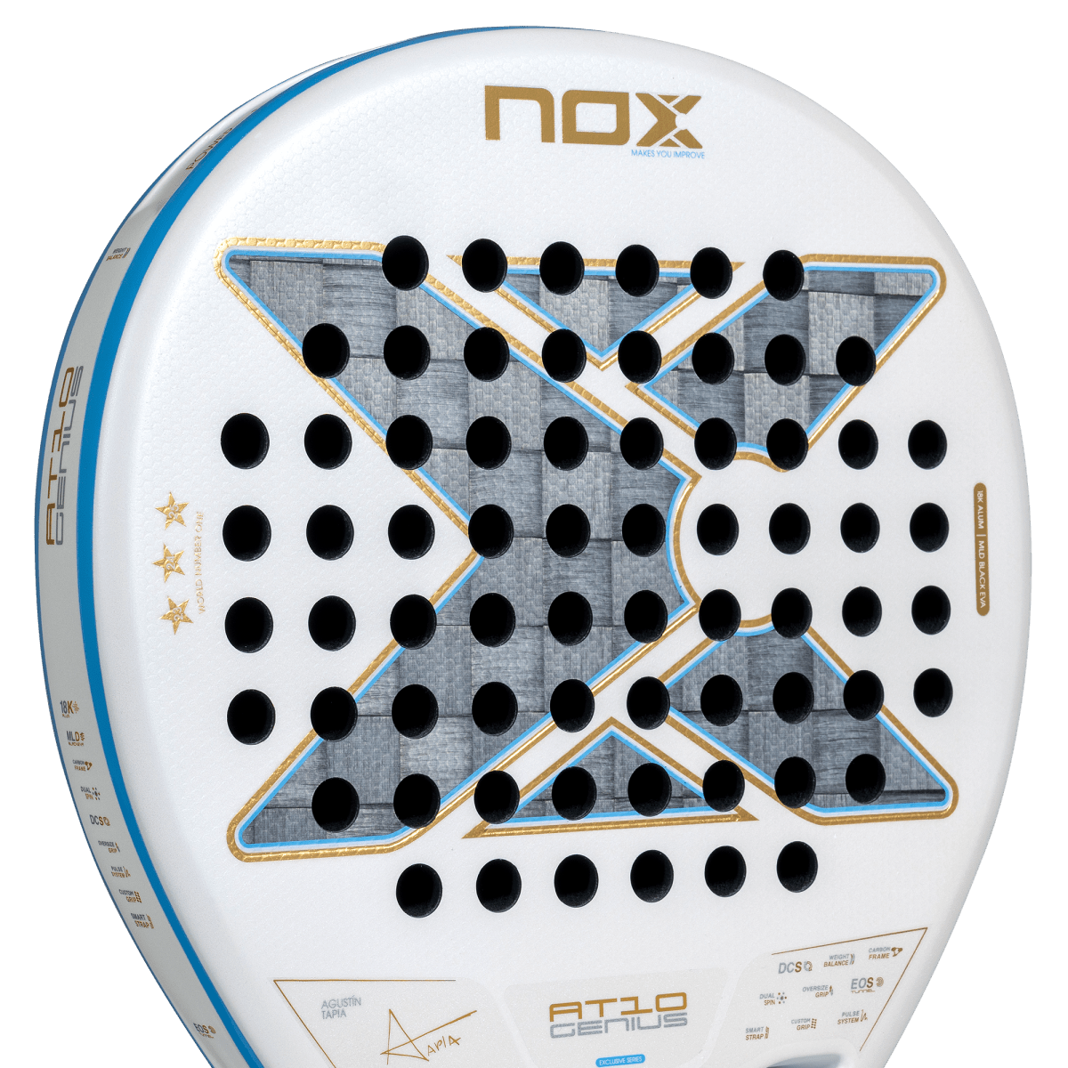 AT10 Genius 18K Alum Buenos Aires Exclusive Edition Racquet