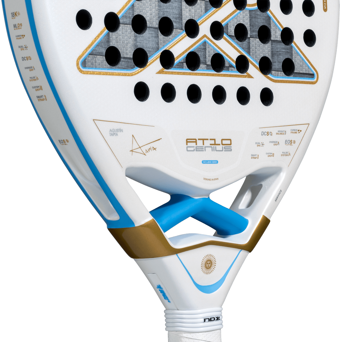 AT10 Genius 18K Alum Buenos Aires Exclusive Edition Racquet