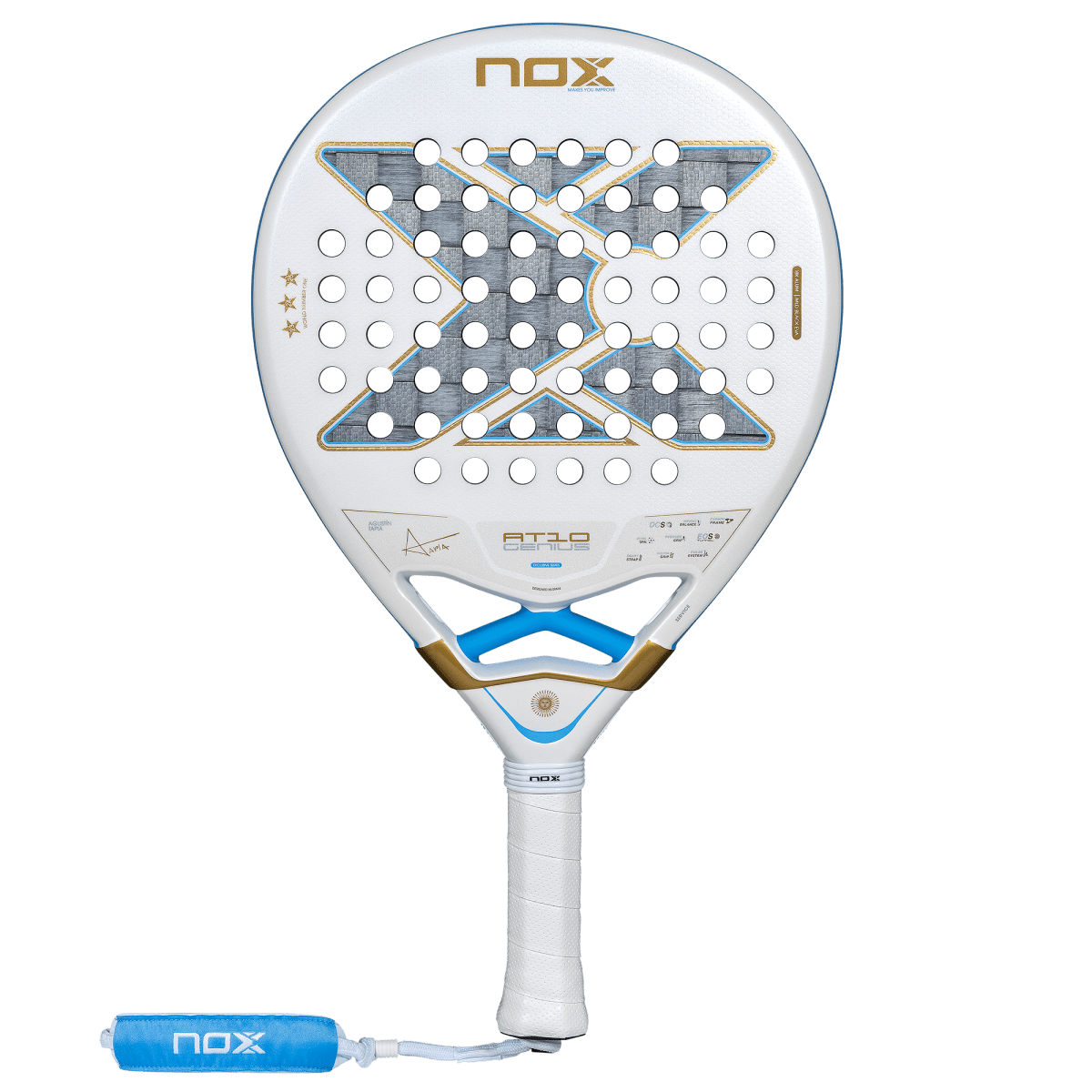 AT10 Genius 18K Alum Buenos Aires Exclusive Edition Racquet
