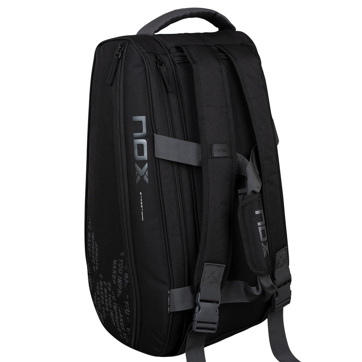 STREET SERIES BLACK/GREY RACKET BAG