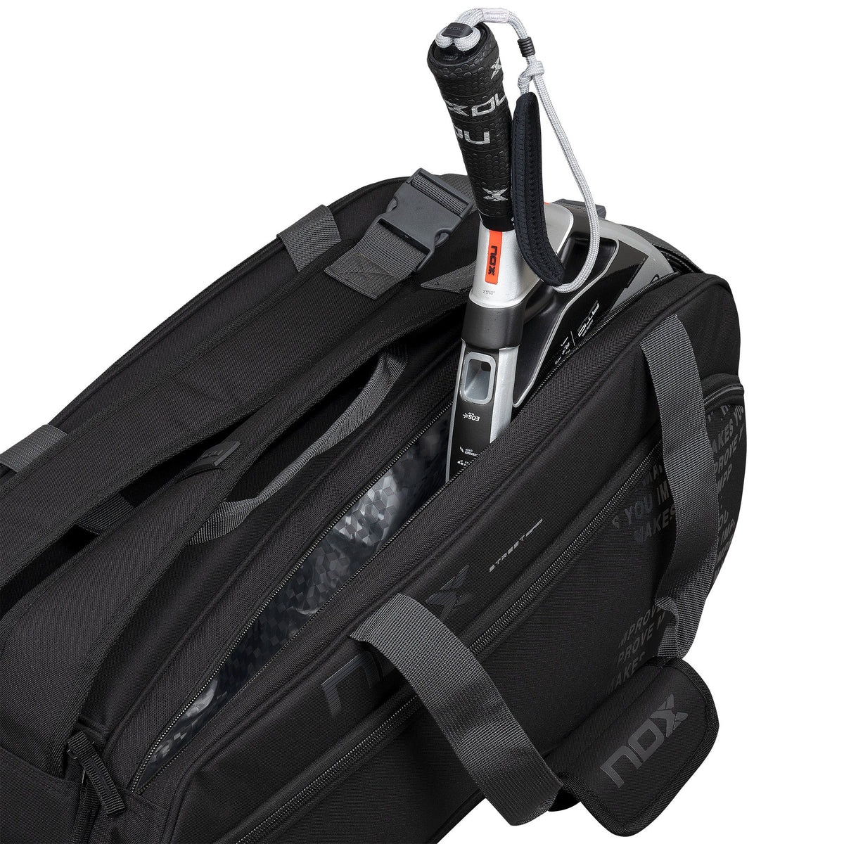 STREET SERIES BLACK/GREY RACKET BAG
