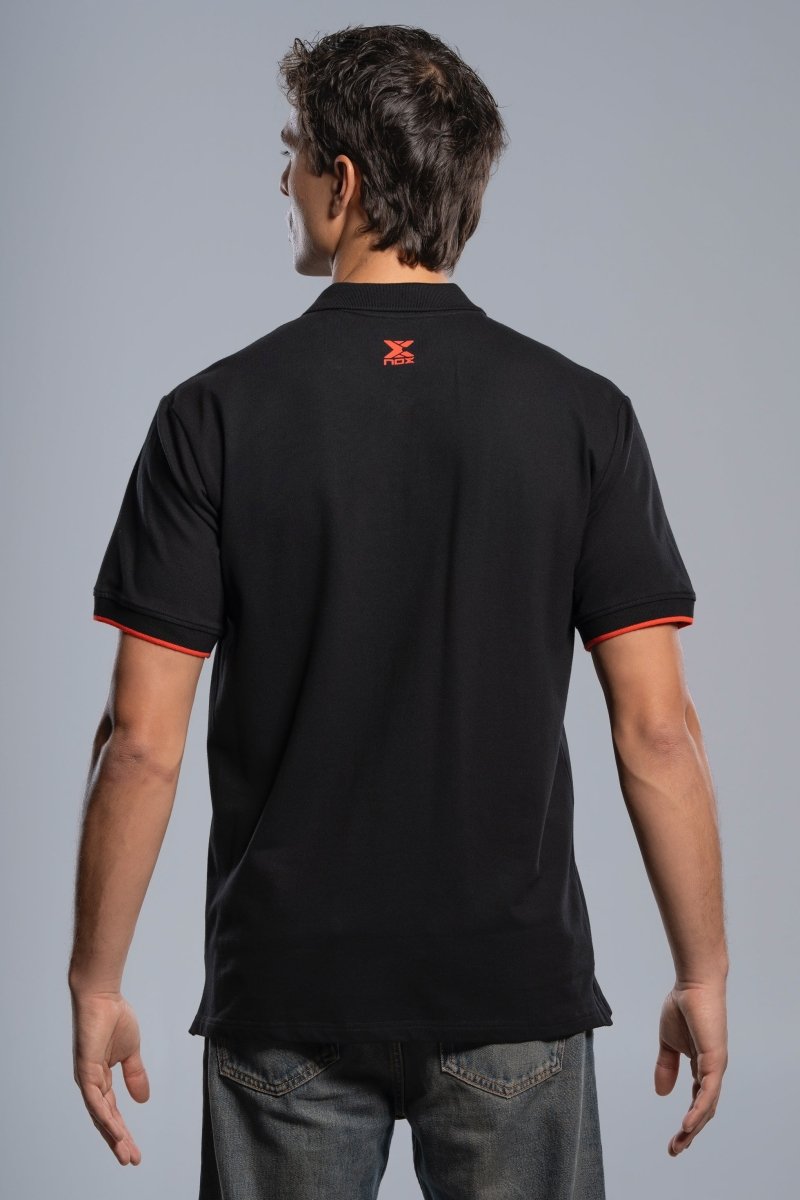MEN'S POLO CORP BLACK