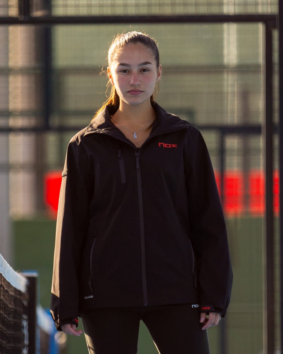 TEAM women's softshell black