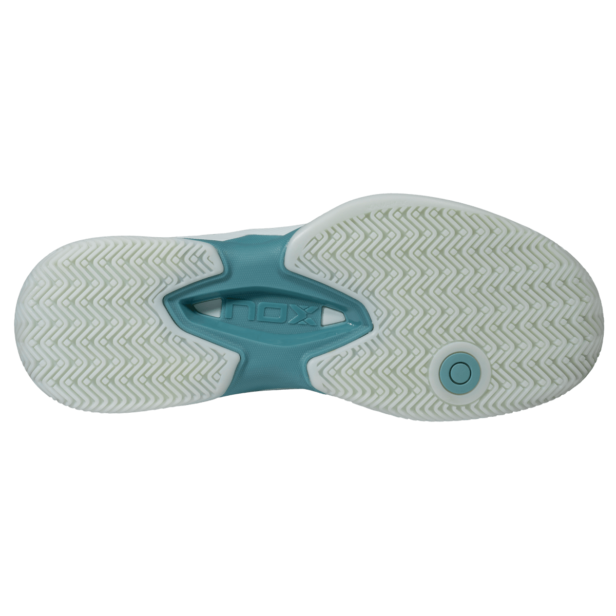 AT10 LUX Morning Mist/Turquoise Padel Shoes