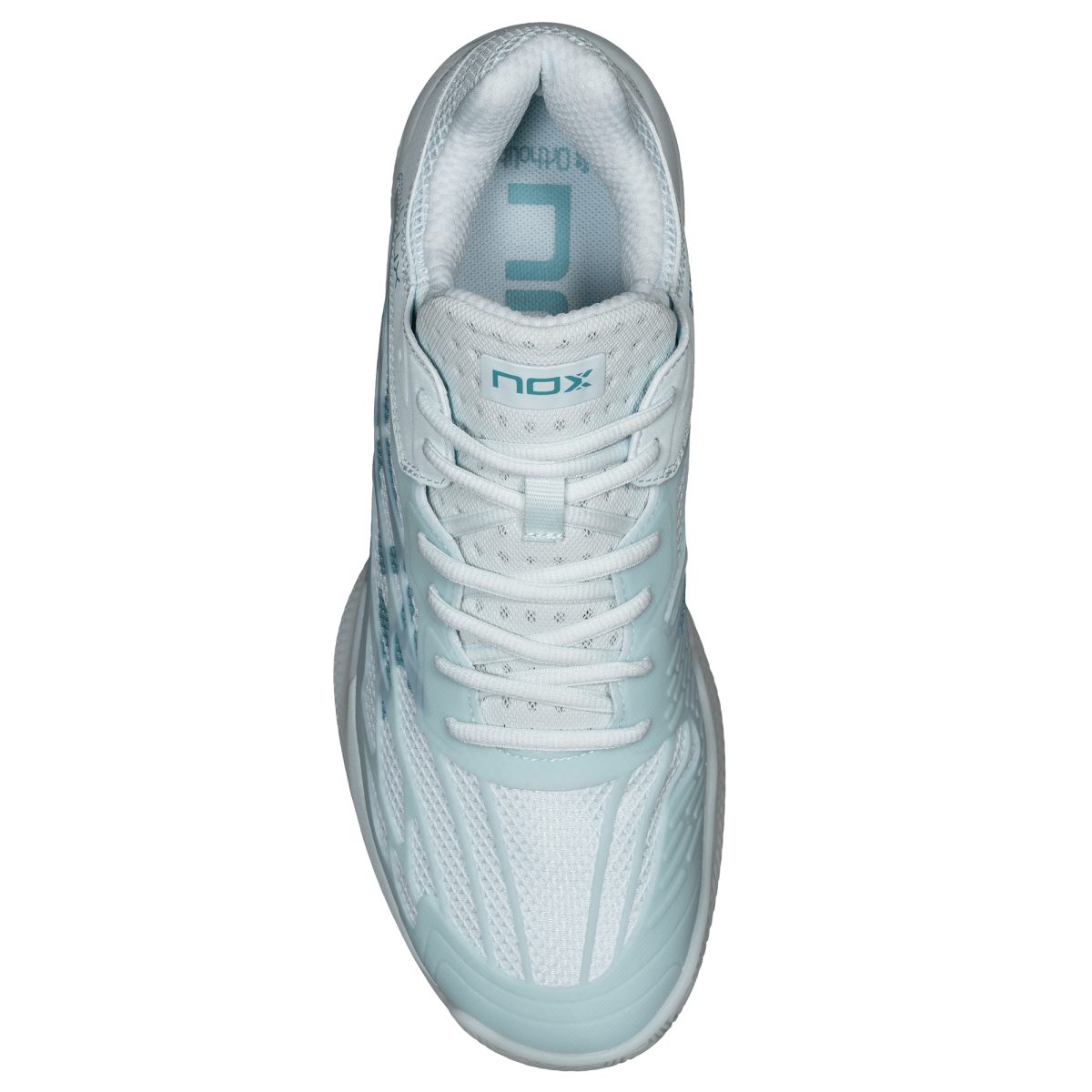AT10 LUX Morning Mist/Turquoise Padel Shoes