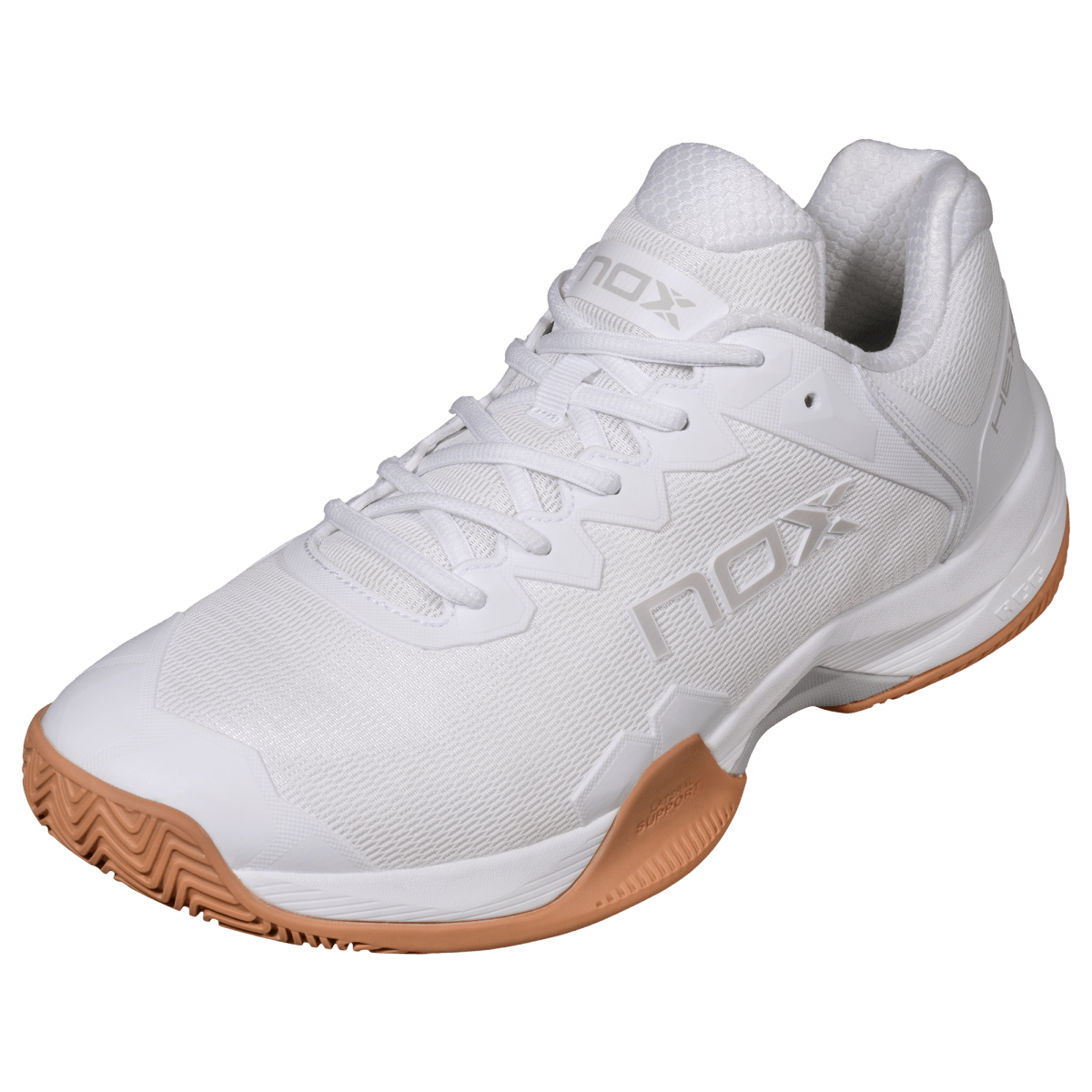 ML10 HEXA White/Caramel Sole Padel Shoes