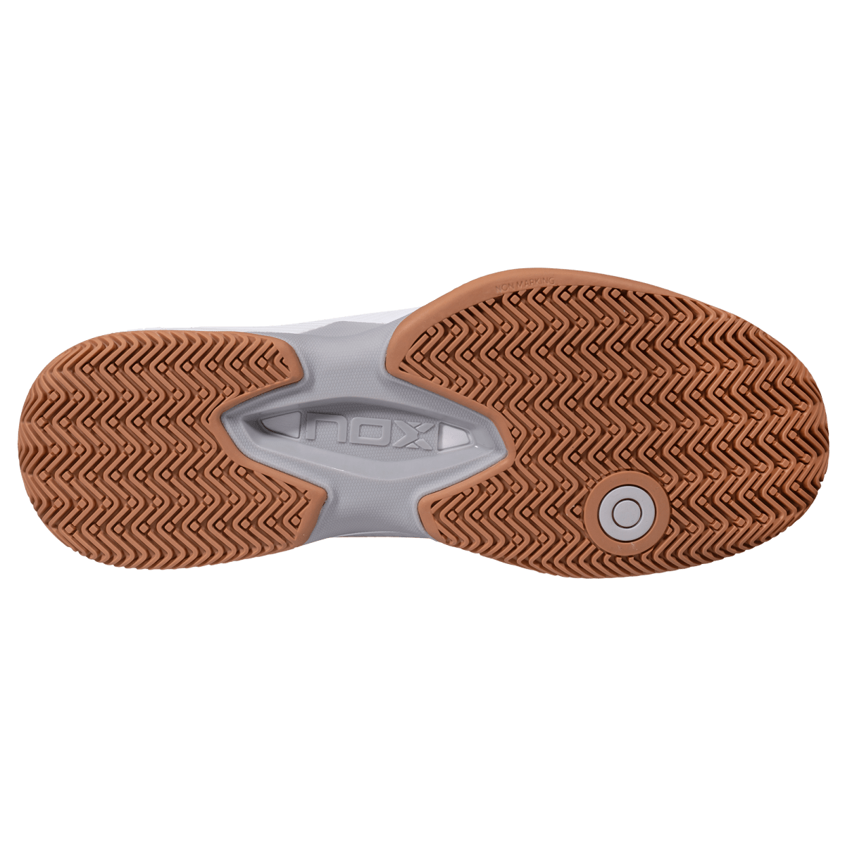 ML10 HEXA White/Caramel Sole Padel Shoes