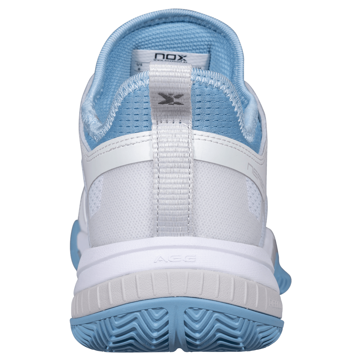 NERBO White/Sunset Blue Padel Shoes