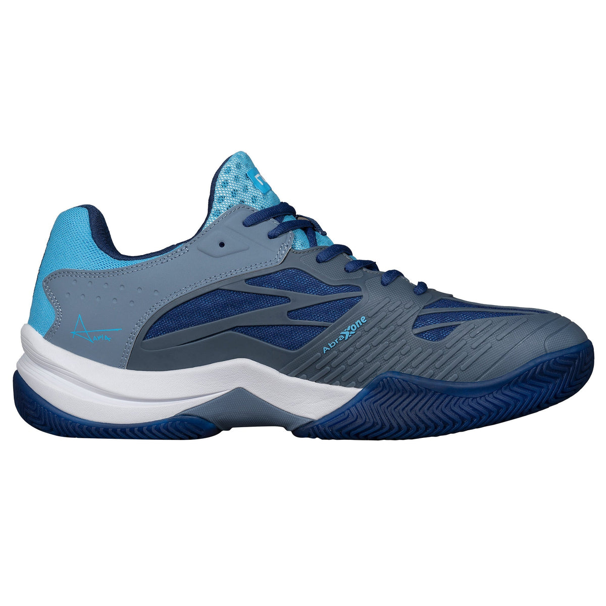 AT10 LUX Stone/Bonnie Blue Padel Shoes