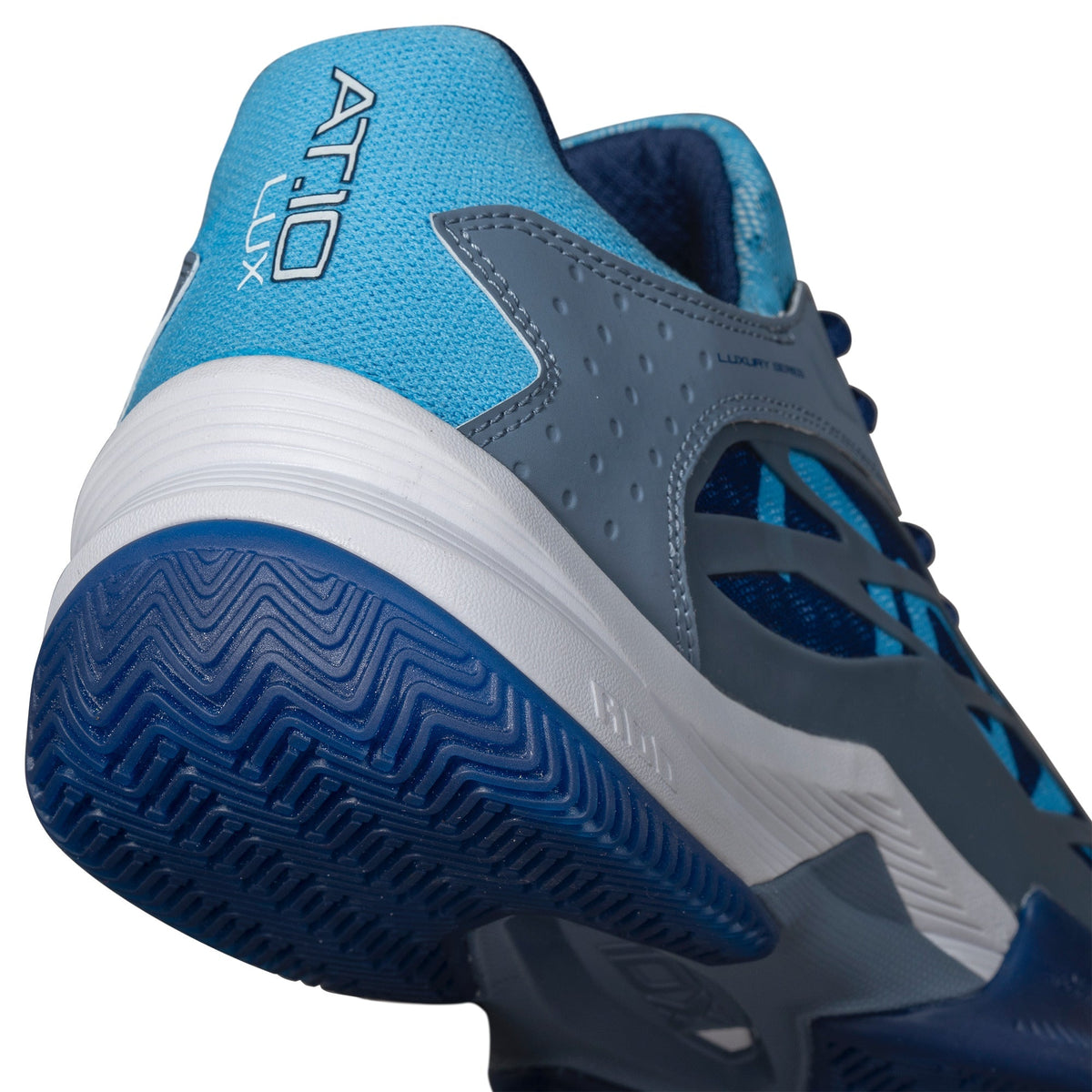 AT10 LUX Stone/Bonnie Blue Padel Shoes