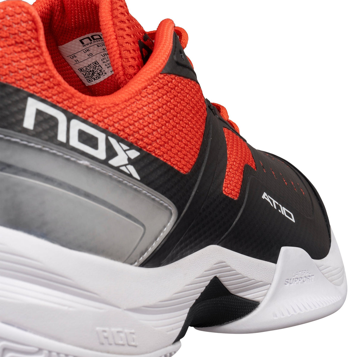 Padel shoes Nox AT10 PRO Black/Red