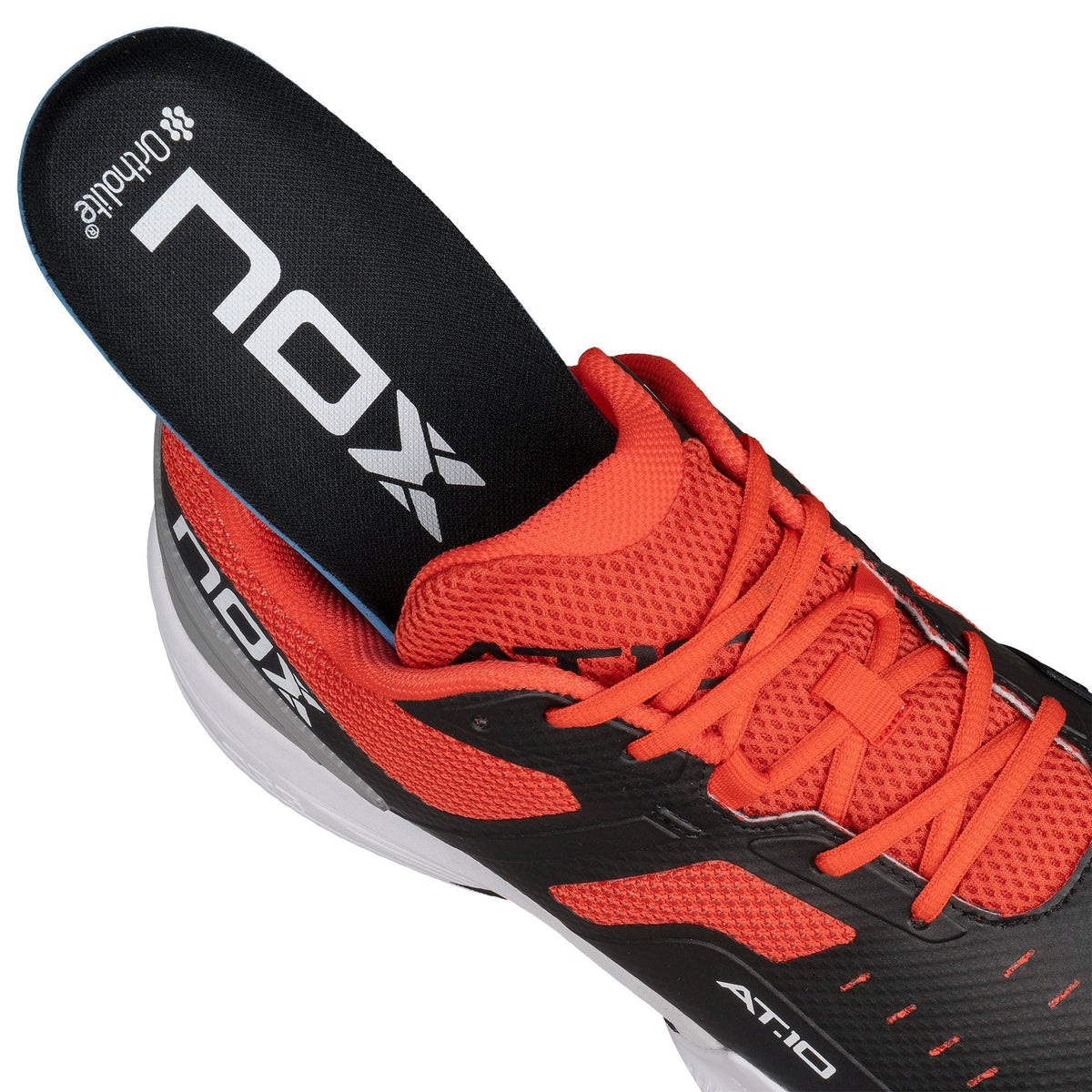 Padel shoes Nox AT10 PRO Black/Red