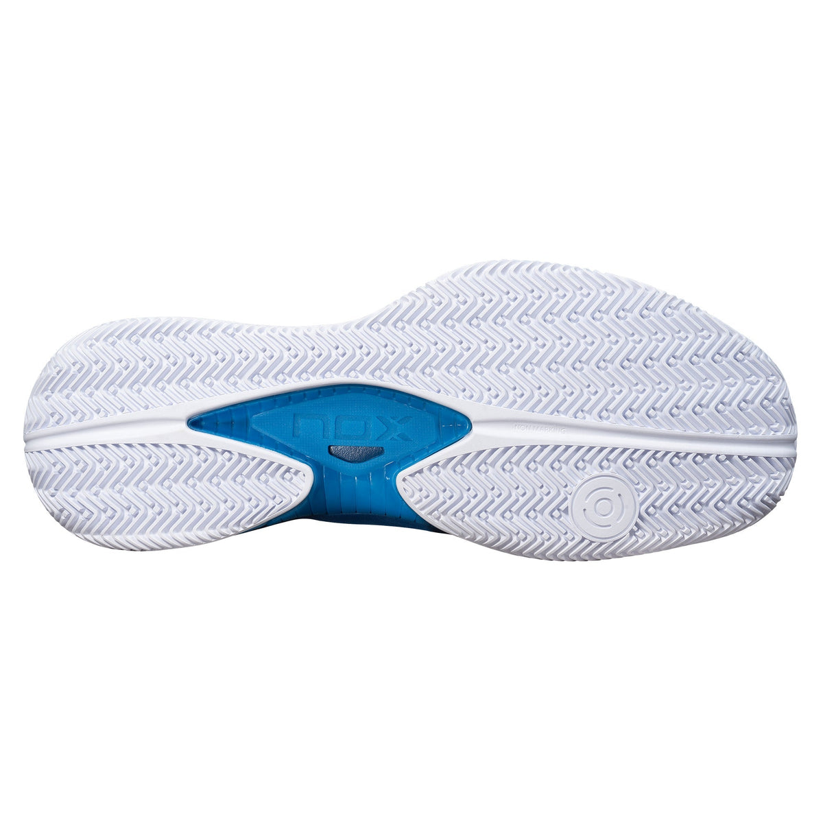 Padel shoes NERBO WHITE/BLUE SWEDISH